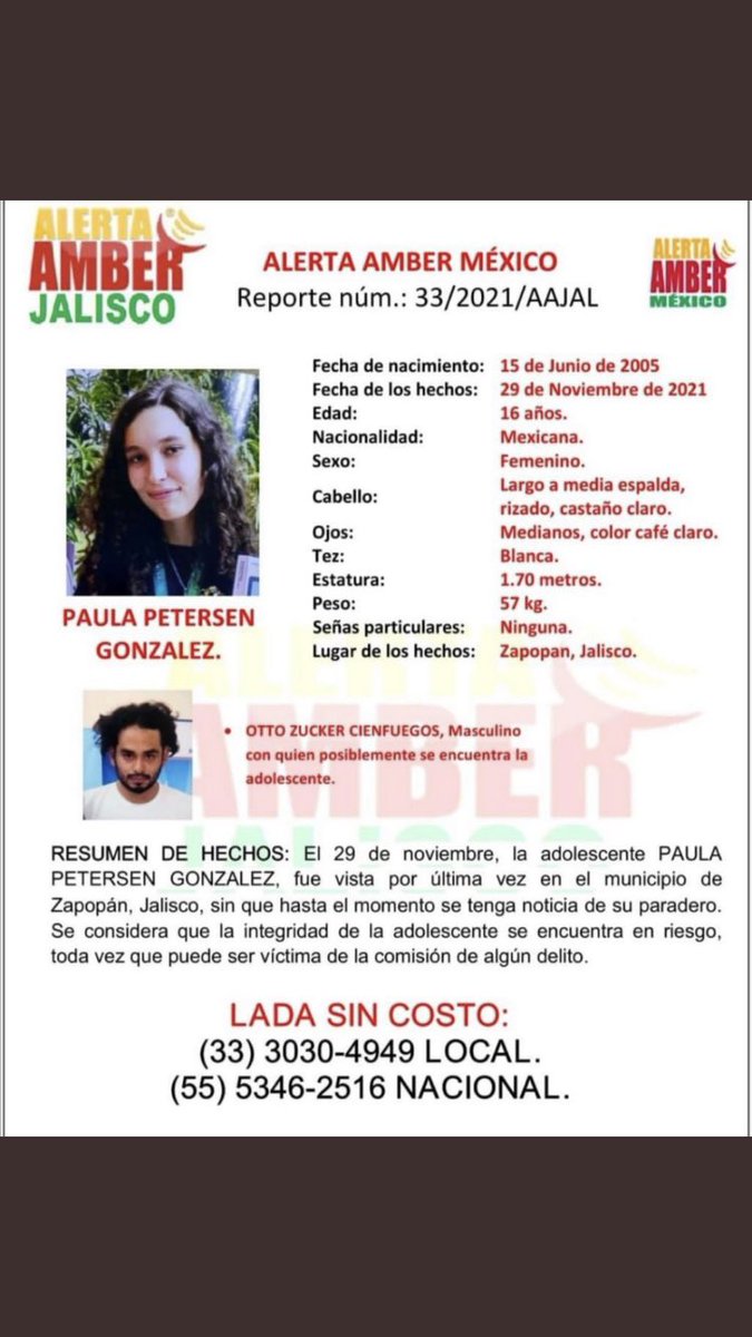Sábado 4, 19 hs. Seguimos buscando a Paula. RT por favor