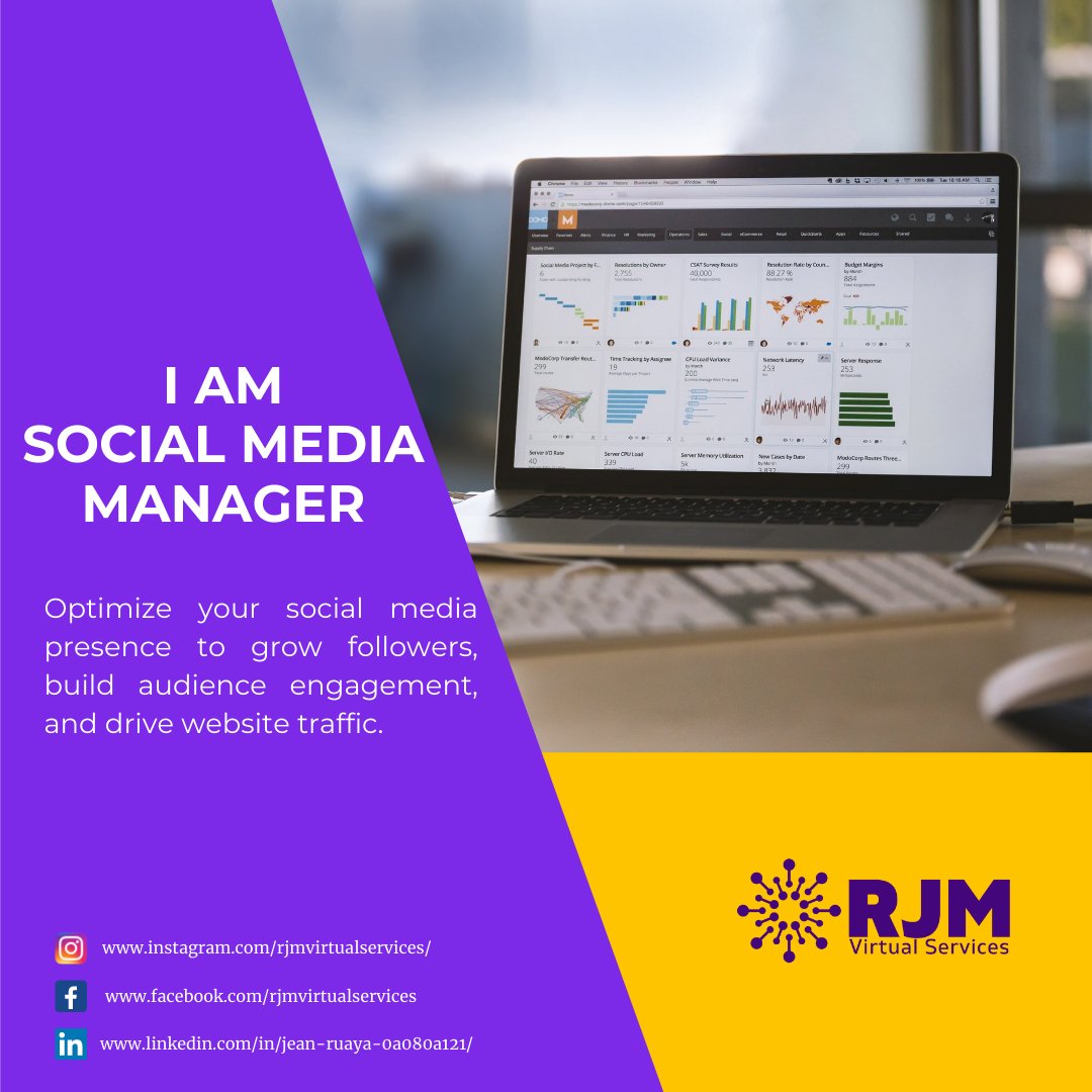 Hire a social media manager who's creative and can bring fresh ideas to the table.

#socialmedia #socialmediamanager #socialmediastrategy #hireasocialmediamanager #hiremenow