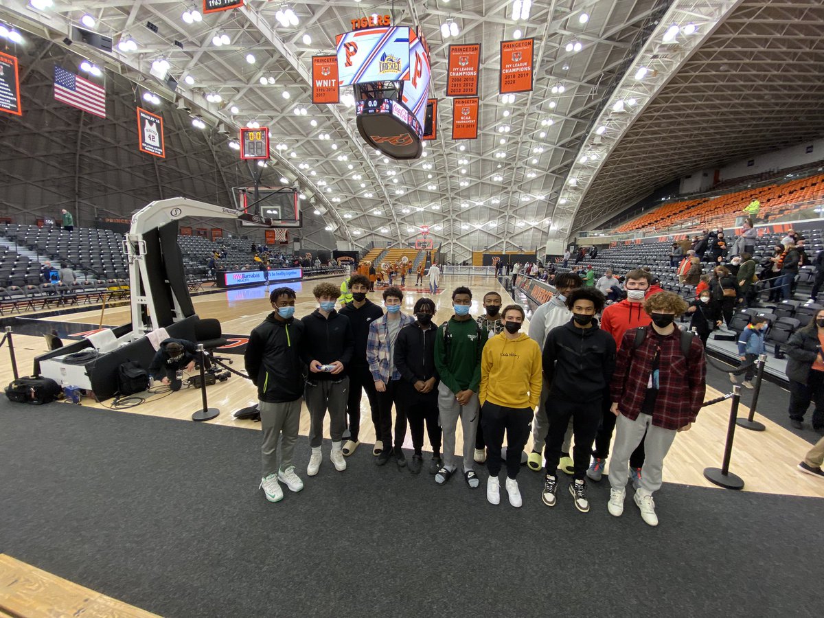 The Spartans enjoyed an afternoon game at Princeton University today!