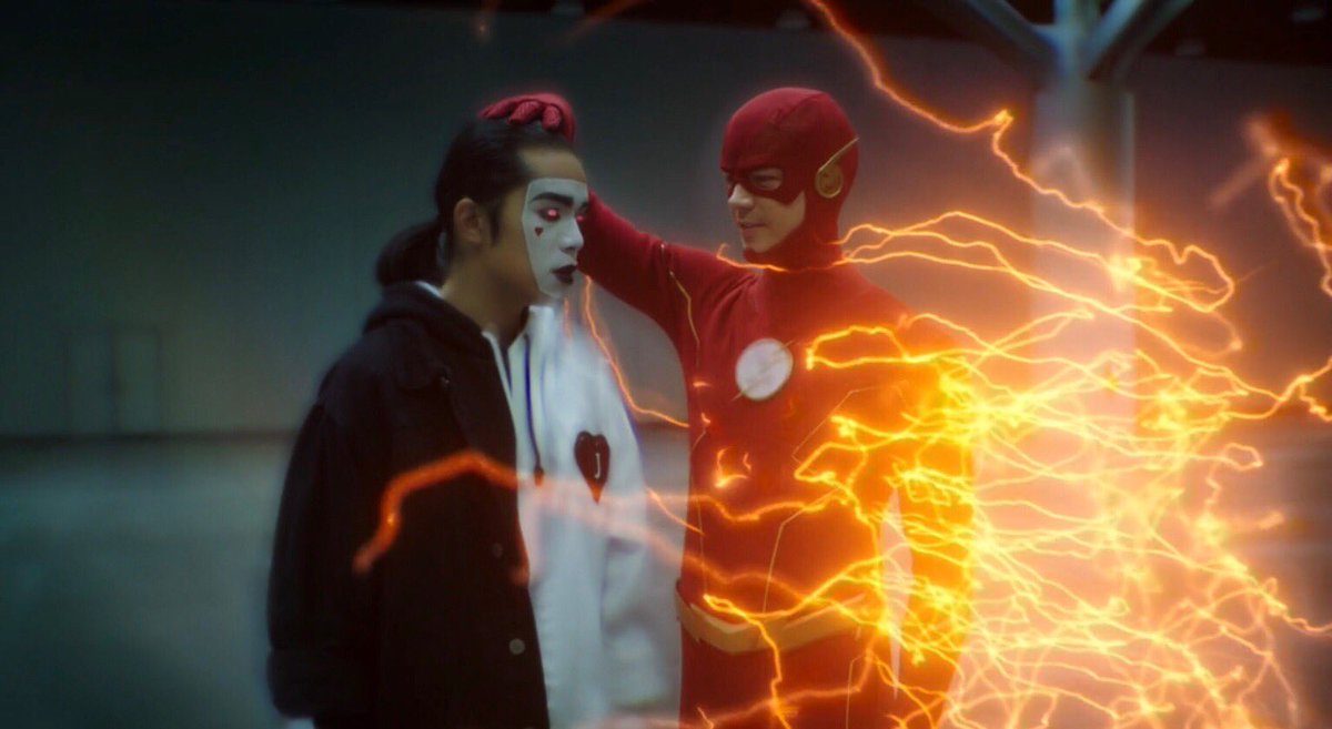 Barry Allen was first introduced into the Arrowverse 8 years ago today! he really has come so far #theflash