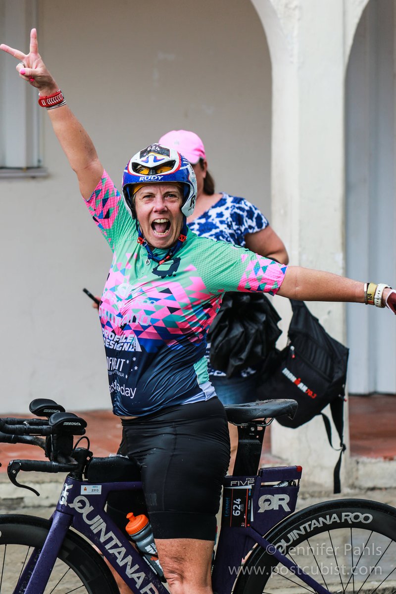 USATFoundation's tweet photo. Meet Foundation Ambassador Susan Haag! She's the first woman to complete 100 ultra distance triathlons and is currently at 130! You'll find her on the race course petting dogs or dancing in heels at the finish.
#motivationmonday #usatfoundation #encourageinspireignite https://t.co/iY75cDEqo9