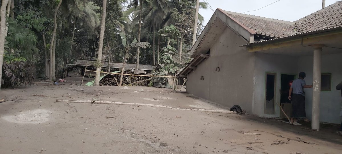 Situasi terkini, Dampak erupsi Semeru
Lumajang, 05.12.2021