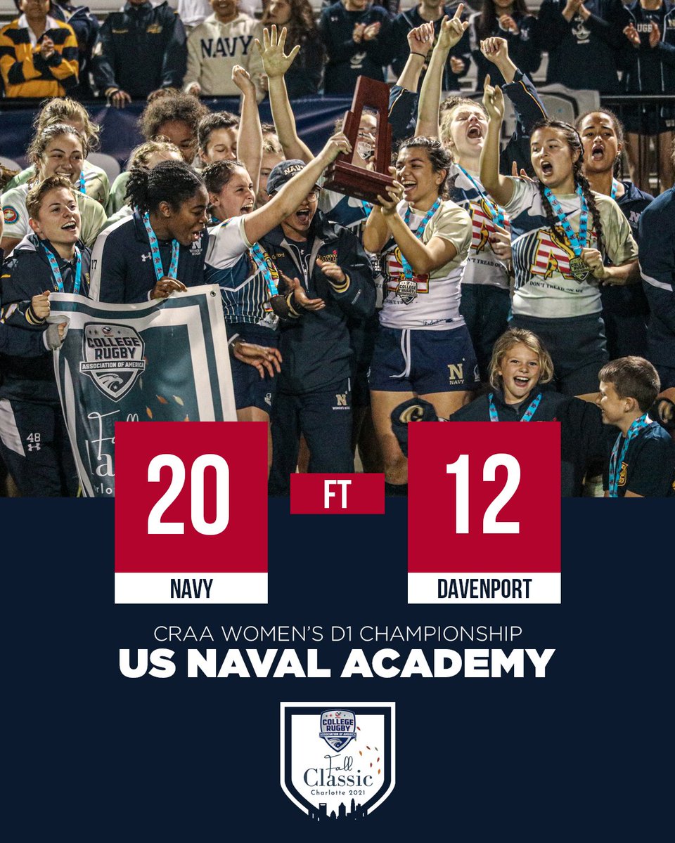 US Navy in the top spot 🏆