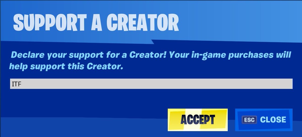 How to get a Support a Creator Code for Fortnite 