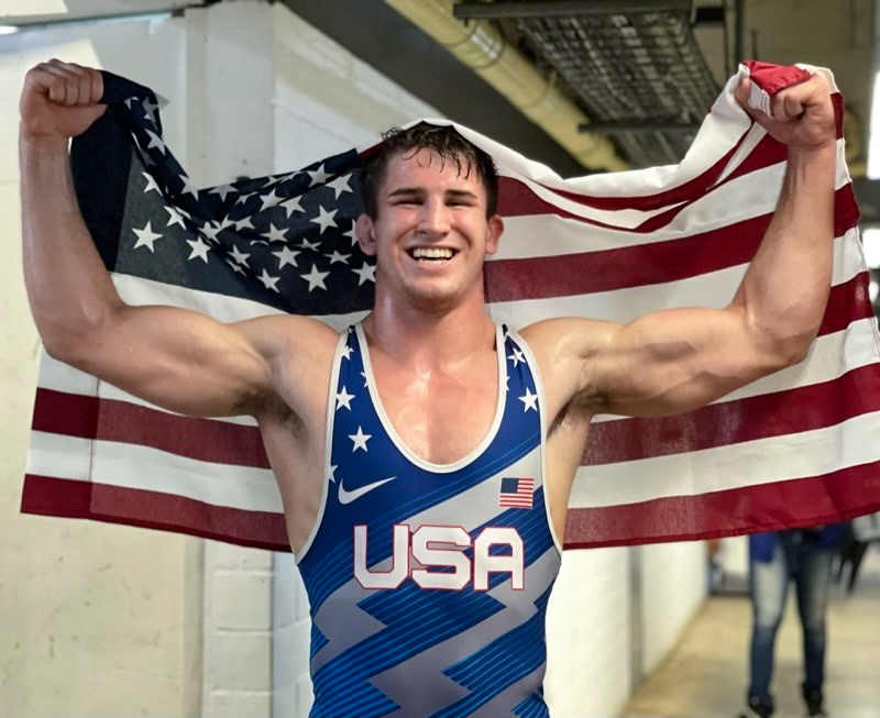 𝘾𝙝𝙖𝙢𝙥𝙞𝙤𝙣 🇺🇸

<a href="/AF_Wrestle/">Air Force Wrestling</a>'s Sam Wolf is the 86 kg Junior Pan American Games Champion!