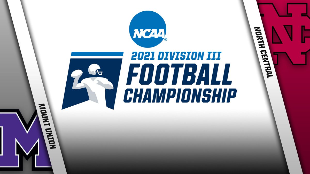 purpleraiders's tweet photo. Football: Mount Union will host North Central (Ill.) in NCAA Semifinals next Saturday at noon at Mount Union Stadium ... game on ESPN+ https://t.co/pnBPag1Vsb #gomountgo #d3fb #ChampionTheStandard https://t.co/0c7MZLJ07T
