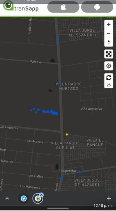 PoliticaCarta's tweet photo. El uso de la plataforma #TrasApp confirmaría que los autobuses se encontrarían mayoritariamente estacionados.
Vía @Radio19deAbril https://t.co/dV9jcgHYDP