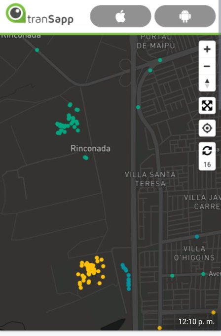 PoliticaCarta's tweet photo. El uso de la plataforma #TrasApp confirmaría que los autobuses se encontrarían mayoritariamente estacionados.
Vía @Radio19deAbril https://t.co/dV9jcgHYDP