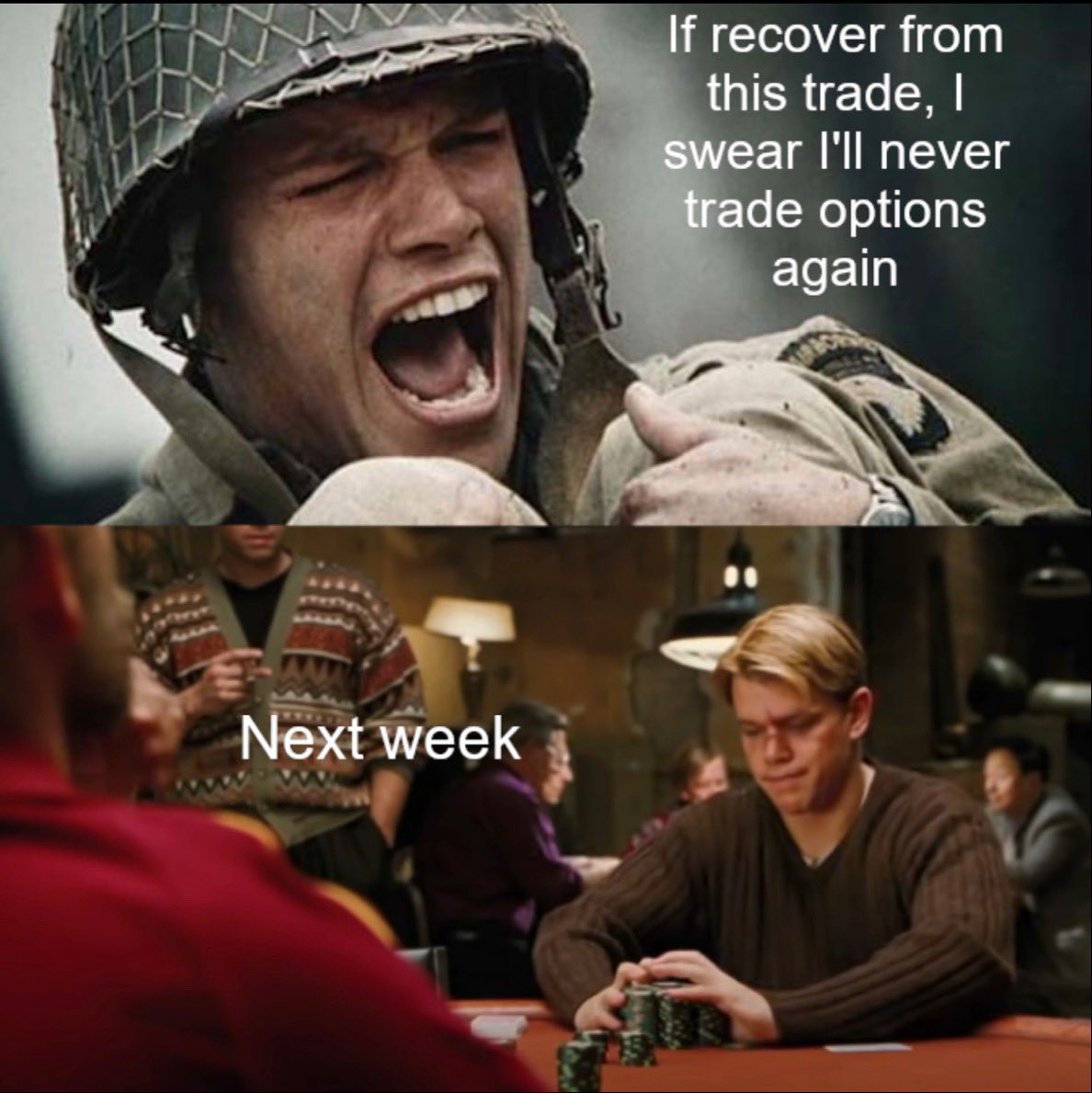 Stocktwits's tweet photo. gm, here’s a great meme we found on the streams 😂 https://t.co/dn1cHsLmzV
