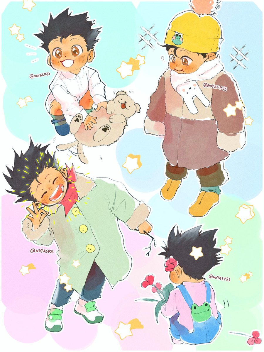 Gon is this 🤏 big 🥺 #hxh