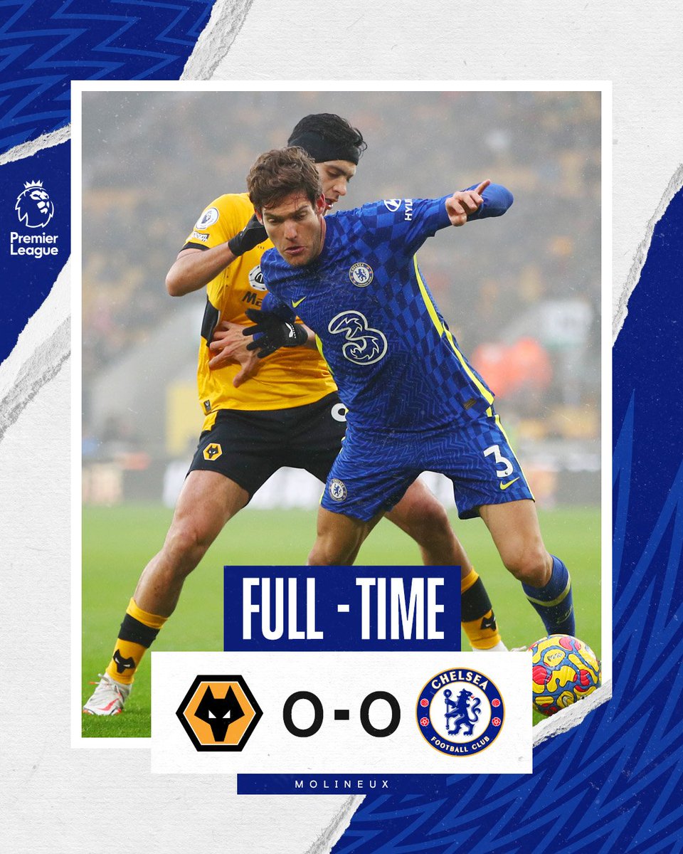 ChelseaFC's tweet image. The points are shared at Molineux.

#WolChe