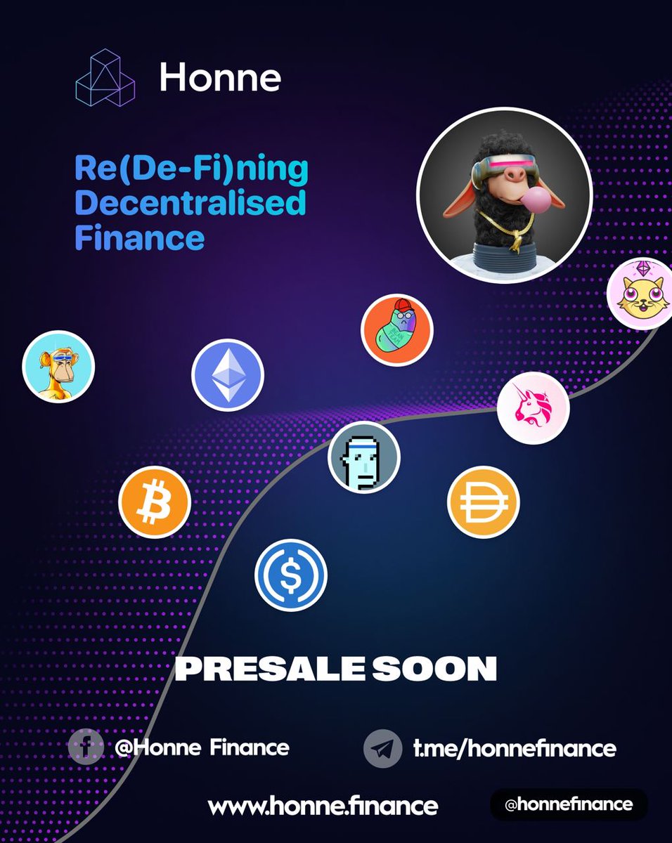 bigdaddy3649's tweet photo. @BitcoinMagazine Presale today! 20BNB SOFTCAP!
Don't miss out guys, this isn't a meme coin!  launching soon!
The Future of Everything De-Fi.
✅Early holders will get access to the First Honne NFT release and Wallet BETA.
https://t.co/gws2Uu9kHg
https://t.co/8NacBGWIM2 https://t.co/0rcIhhMMUZ
