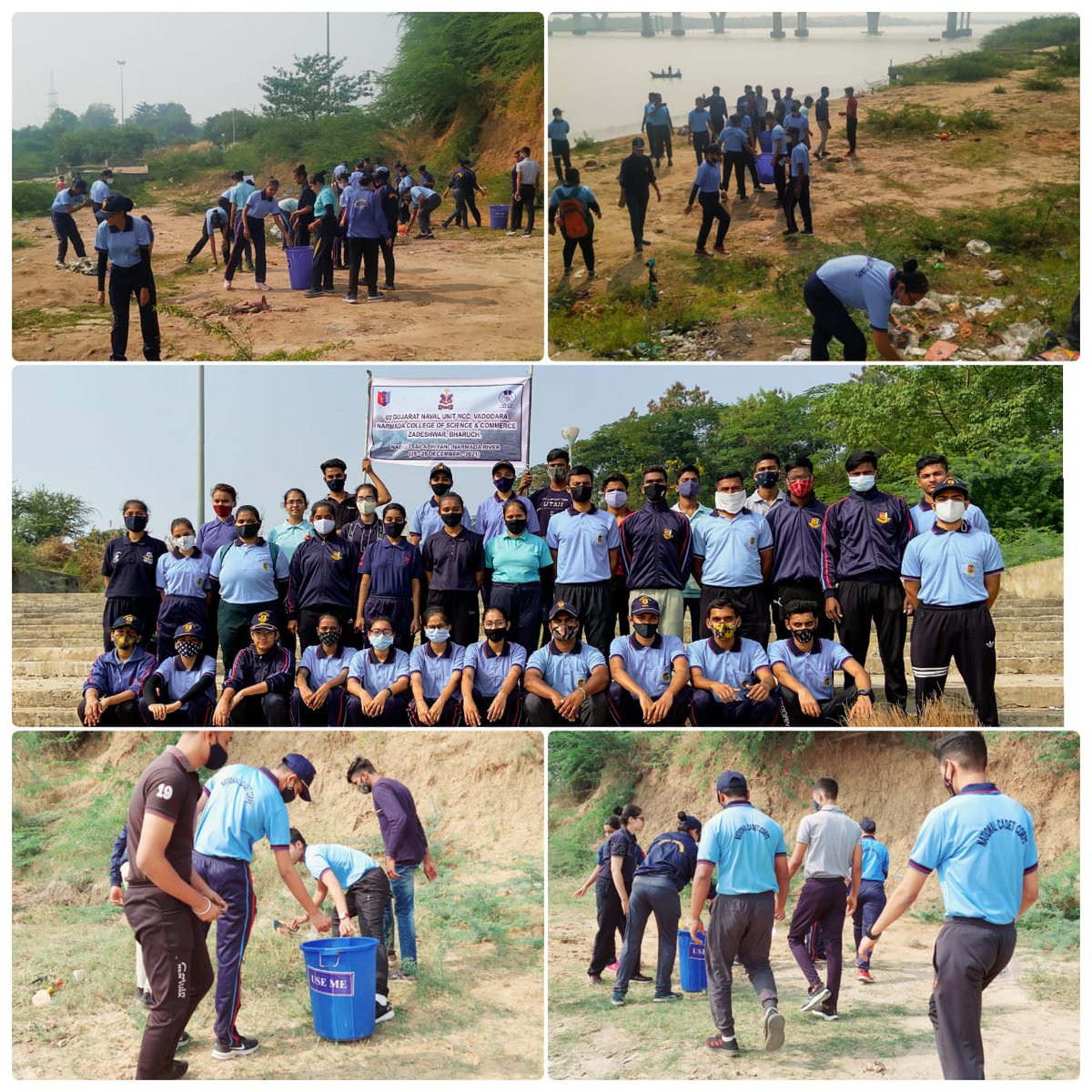 mineshbhatt's tweet photo. 'NADI Cleaning UTSAV'
#gujdte
#2Gujnunncc
#narmadacleaning
#DGNCC https://t.co/UXd9vnpaAS