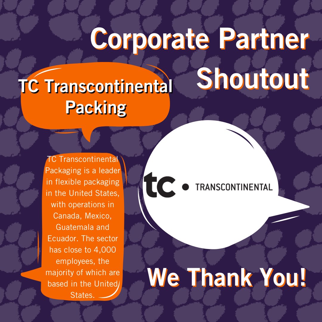 Corporate Partner Shoutout: TC Transcontinental Packing

Thank you for your support!