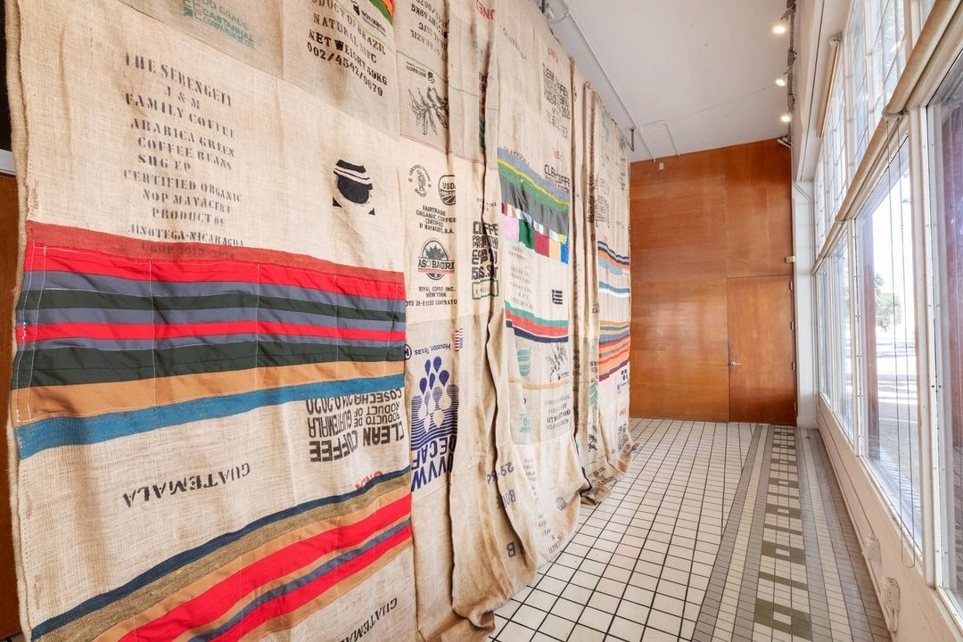 TexasBiennial's tweet photo. This is the last week of Big Medium's #2021TexasBiennial exhibitions by: Alisha B. Wormsley, and Kaneem Smith (pictured) at Artpace!

The exhibitions are on view until December 26.  To learn more please visit @artpace

📷 Beth Devillier courtesy of Artpace. https://t.co/uU53xmh4SH
