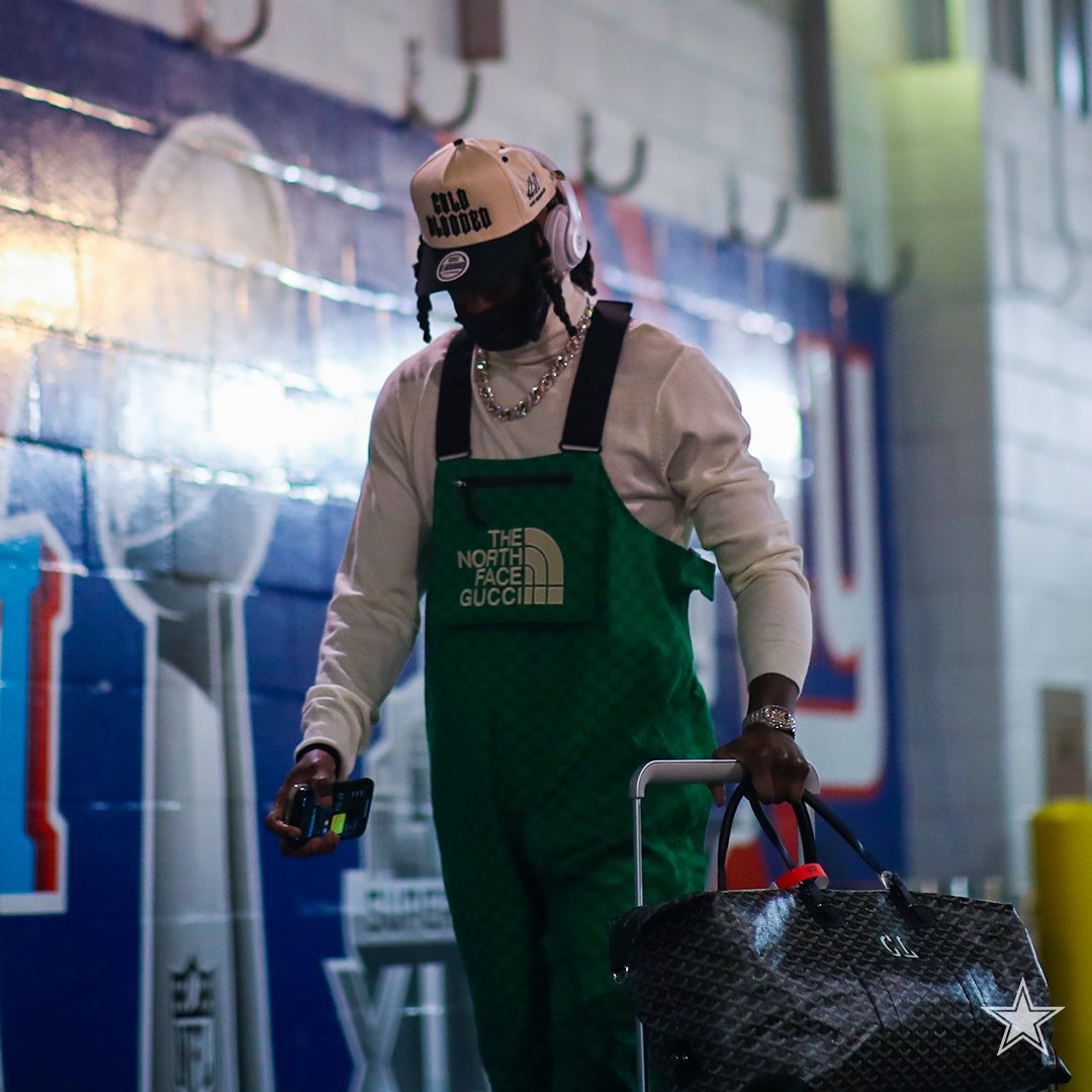 It's all Gucci 😎 #DALvsNYG | #DallasCowboys