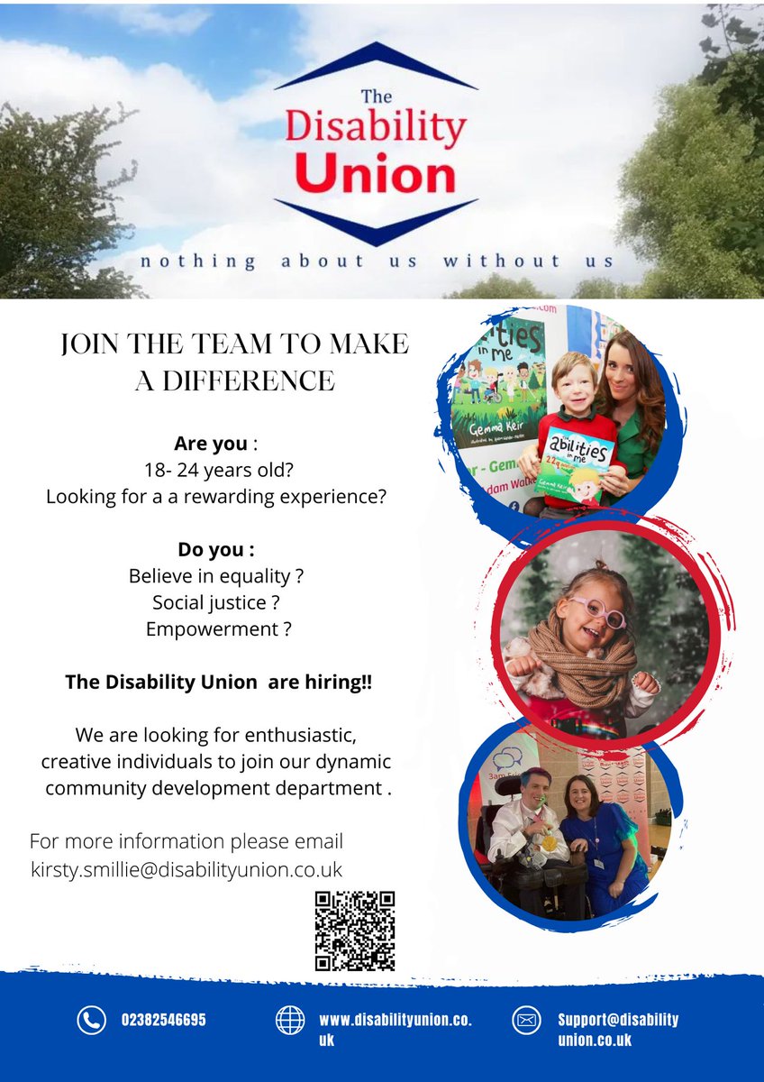 Gemma Keir (@mrsgemmakeir) on Twitter photo A job opportunity to work with us <a href="/abilitiesinme/">The Abilities In Me Foundation</a> via The Disability Union! Check it out... β€ A job opportunity to work with us <a href="/abilitiesinme/">The Abilities In Me Foundation</a> via The Disability Union! Check it out... β€
