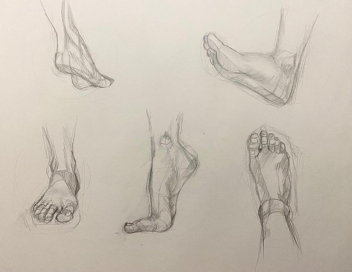 GHAMdesigns's tweet photo. Hand and feet studies focusing on structure #handstudies #feetstudies #drawing #artstudent https://t.co/Kuv8ECjpM2