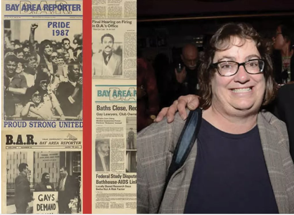 eBARnews's tweet photo. #ShoutOut to our fantastic #Editor at #America's longest continuously-published #LGBTQ #newspaper, the Bay Area Reporter, Cynthia Laird. Happy Birthday, Cynthia! @cynlaird #BayAreaReporter @eBARnews https://t.co/byegXr94OX