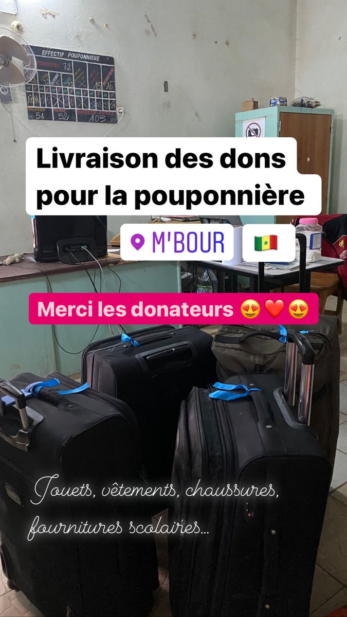 Ot_nora's tweet photo. Un an après, arrivées au 🇸🇳😍 pour continuer de soutenir les bénévoles qui œuvrent pour le bien-être &amp; l’éducation des enfants

Livraison de dons pour @lapoupmbour, une équipe dévouée  aux enfants orphelins de la ville 👏🏽🙏🏽
#UnSousSciences

Pour donner >>> https://t.co/nex2CEgJr9 https://t.co/FFeYXr2CC3
