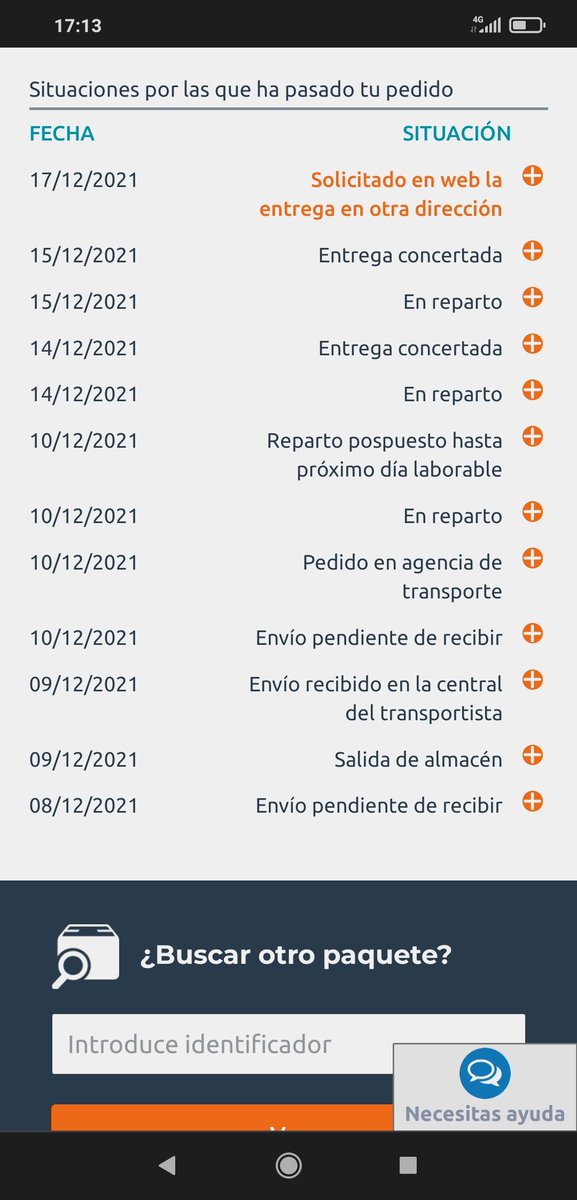 OracaniaclaAna's tweet photo. @ATC_Celeritas ¿Cuántas veces tiene que pasar mi paquete por estado "en reparto" para que finalmente lo entreguéis? Me voy en dos días de la ciudad por vacaciones y vosotros lleváis semana y media supuestamente entregando un paquete. https://t.co/xRT0QYDWtQ