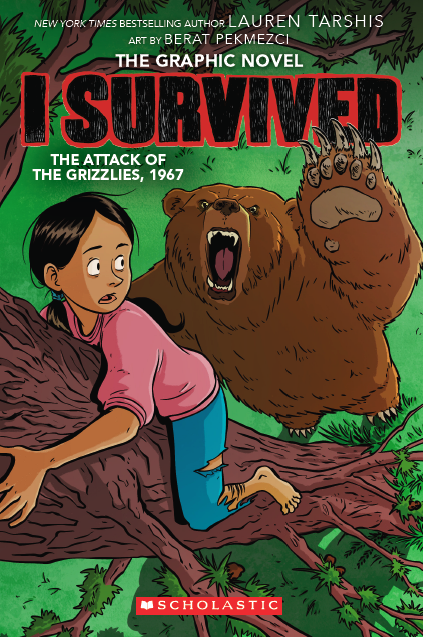 laurenTarshis's tweet photo. Thank you @babayaro Berat Pekmezci for your incredible work &amp; artistry transforming this I Survived book into  a spectacular graphic novel. As always ♥️♥️ to Georgia Ball @AskMaridee, who has adapted all IS graphics so far.This beauty comes out 4/22 @Scholastic @GraphixBooks https://t.co/EUI7YLZbaZ