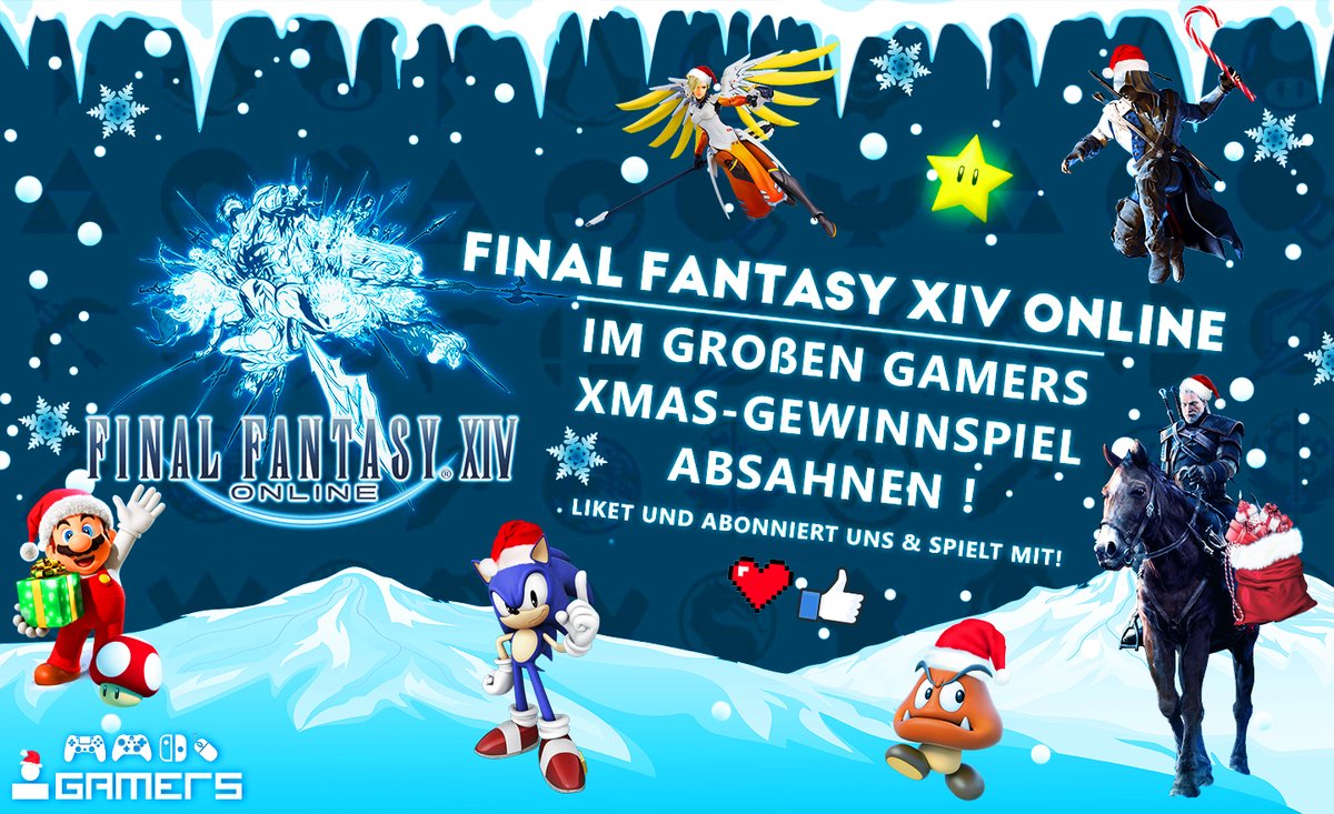 GamersDE's tweet photo. Einen schönen 4. Advent wünscht euch euer #Gamers Team🥳☃️

Zum Ende unseres #Gamers Adventsgewinnspiels habt ihr noch die Chance auf zahlreiche heiße Preise. Wie zum Beispiel 10x das beliebte Online MMORPG #FinalFantasyXIV für die #PlayStation4 😍☄️

https://t.co/cYDwG522oC https://t.co/SxS9hF58P3