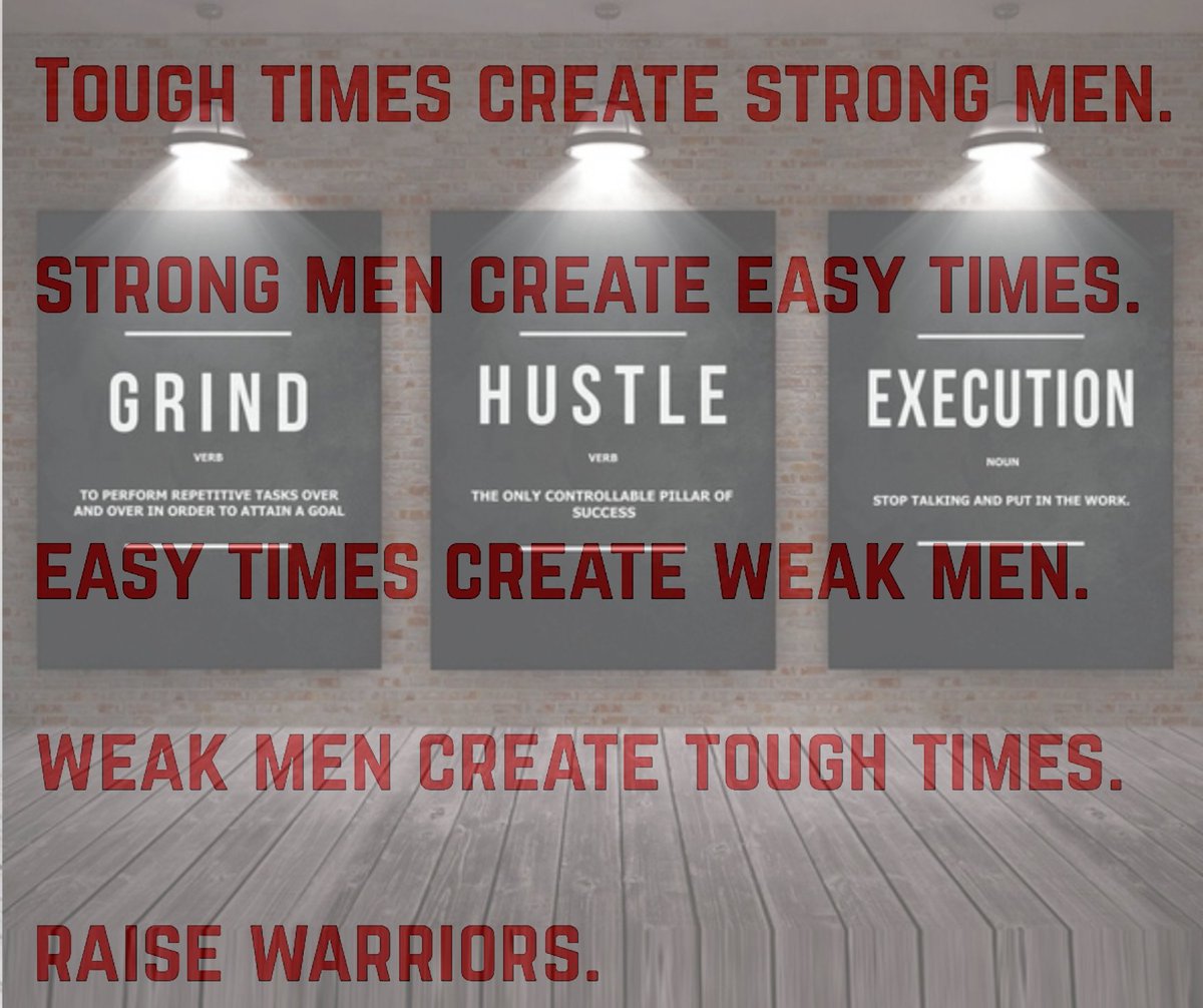 Get yours then raise warriors to get theirs. Grind. Hustle. Execute. Repeat. 
<a href="/alexbrogdon32/">Alex Brogdon</a> 
<a href="/Zbrog3242/">Zac</a>