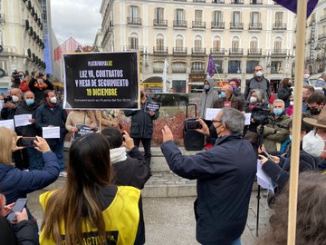 Foto cedida por CCOO Madrid