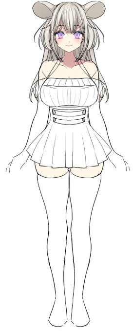 秘密の描きかけイラスト 