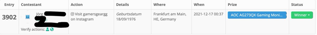 Das Gewinnspiel ist vorbei und Jörg S. aus FFM hat gewonnen! 

Herzlichen Glückwunsch. 

Wenn ihr Bock auf weitere Giveaways habt in kommender Zeit, dann lasst es mich doch mit nem Like auf dem Tweet wissen!

Frohe Weihnachtszeit an alle!