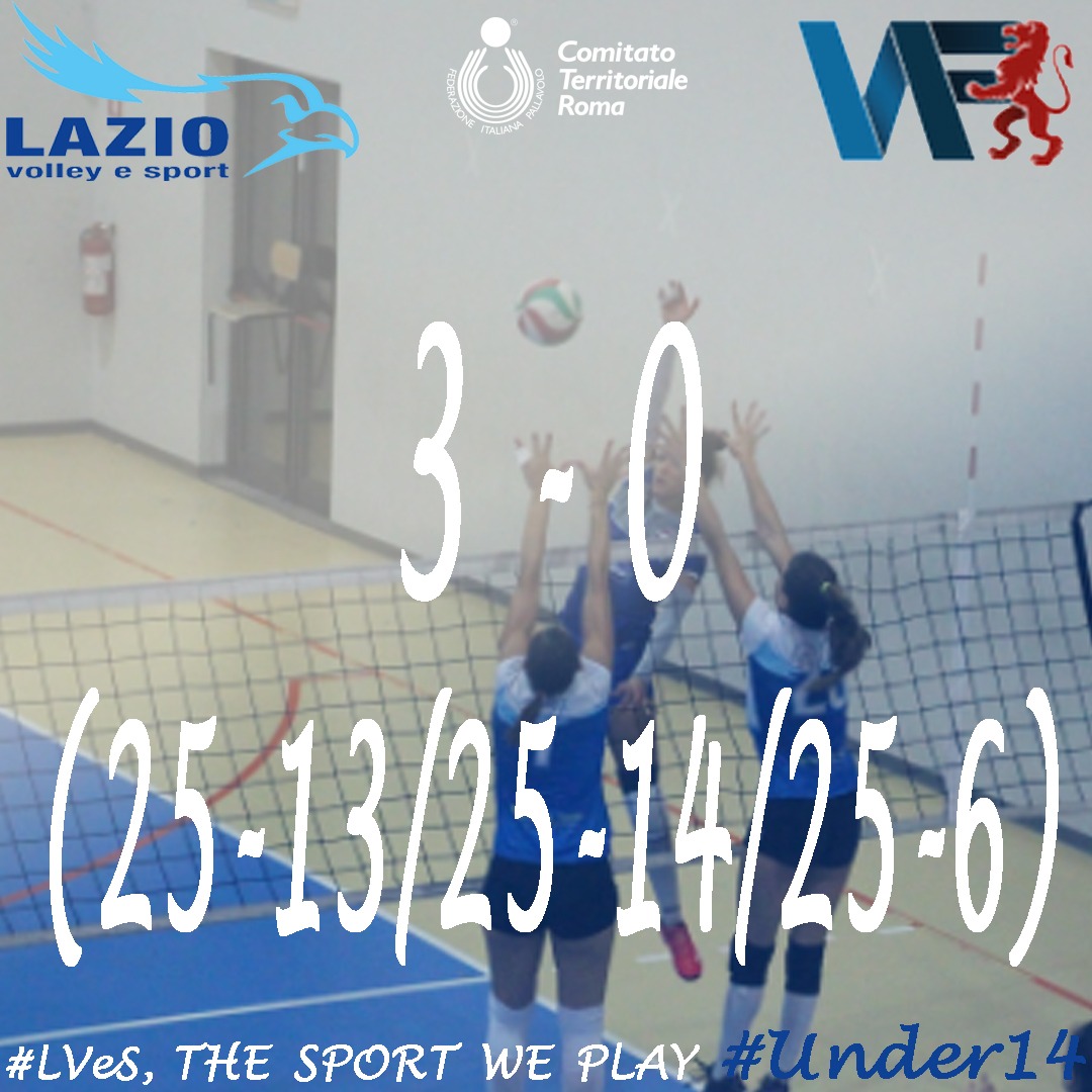 LazioVeS's tweet photo. L'#Under14 della #LVeS si impone per 3 a 0 contro il #VillaFlaminia https://t.co/hfuA37TUn1