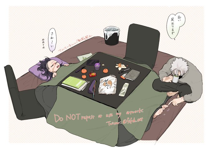 「grey hair under table」 illustration images(Latest)
