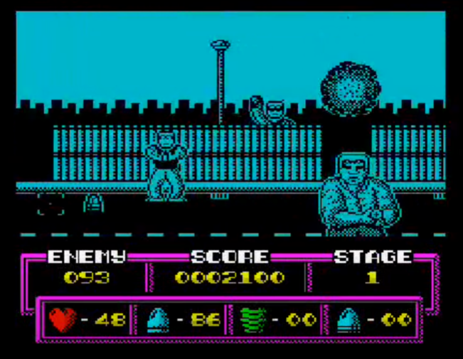 tecnostalgia's tweet photo. #1751 Hola! Hoy en el #8BitQuiz tenemos una producción para #Spectrum en el que nos presentan un juego inspirado en el clásico Operation Wolf y que nos llevará a combatir contra carteles de las drogas..
¿Sabes como se llama?
#retrogaming https://t.co/GDNzFYpvMJ