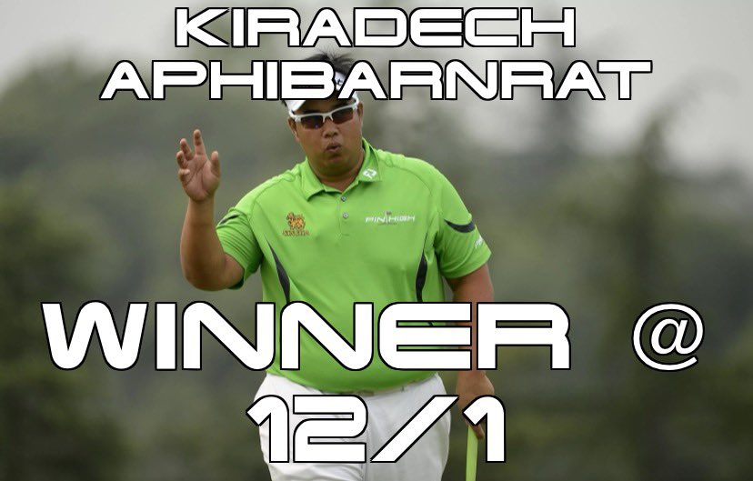 SJPGolfTips's tweet photo. ๐ฅ A fitting end to 2021, WINNER AND 2021 @singhathailand Masters Champion - KIRADECH APHIBARNRAT ๐น๐ญ
This Bet: 3pts Outlaid, 24.6pts Retuned ๐๐ธ๐ฐ๐๐
Get involved ๐
๐ฒ https://t.co/qZIvwkPLT3 ๐งโ๐ป Coupon code BLACKFRIDAY still active ๐
#Golf #StrictSystem #Winning #Profit https://t.co/WTlq51iMit