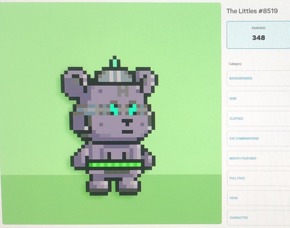 I caught this baby from secondary 🥳 I am extremely excited to be a part of <a href="/thelittlesnft/">the littles</a> community.

#nft #wethelittles #NFTCommunity