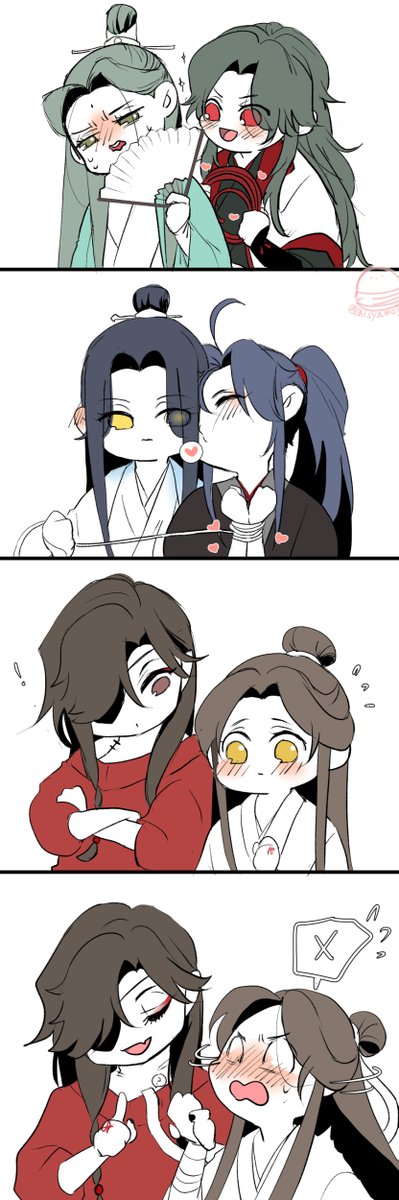 縛りと彼ら。

#SVSSS 
#MDZS 
#TGCF 