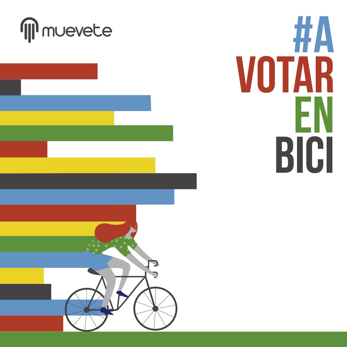 Que importante día! ¿Cómo está el transporte público en tu comuna o  ciudad? Compártenos tu experiencia y tus fotos. Vamos #AVotarEnBici con energía y calma.