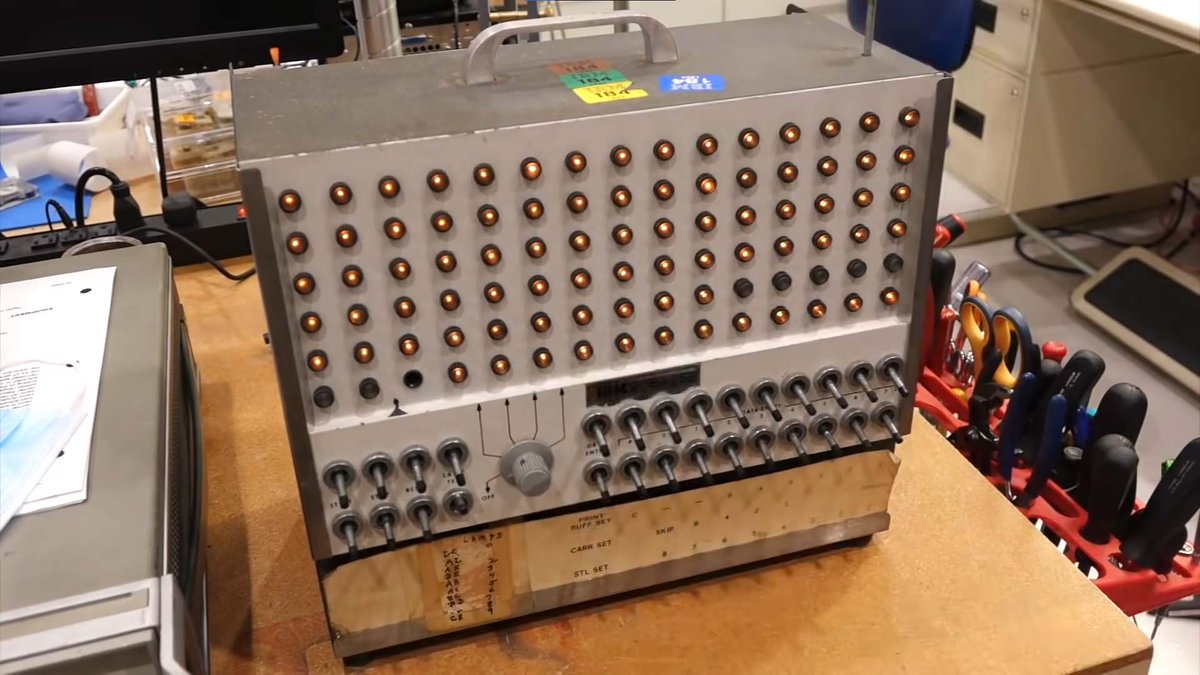 gzunigah's tweet image. Restoring A Vintage IBM I/O Tester hackaday.com/2021/12/19/res… #RepairHacks #Retrocomputing #1960s