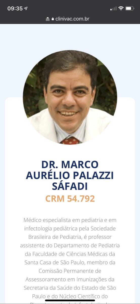 SilviaCesarini7's tweet photo. Este médico está agora na CNN dizendo que as principais causas de internação de crianças hoje, é a COVID, daí a necessidade de vacinação, urgente. Fui atrás e vi que, “por coincidência” , ele é responsável por esta clínica particular de vacinação. https://t.co/5XfKPI5x9W