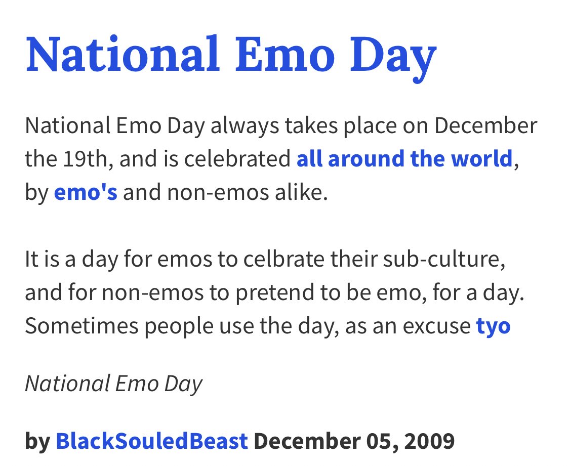 tasteokayos's tweet photo. HAPPY EMO DAY!! https://t.co/ZniPkP56n9