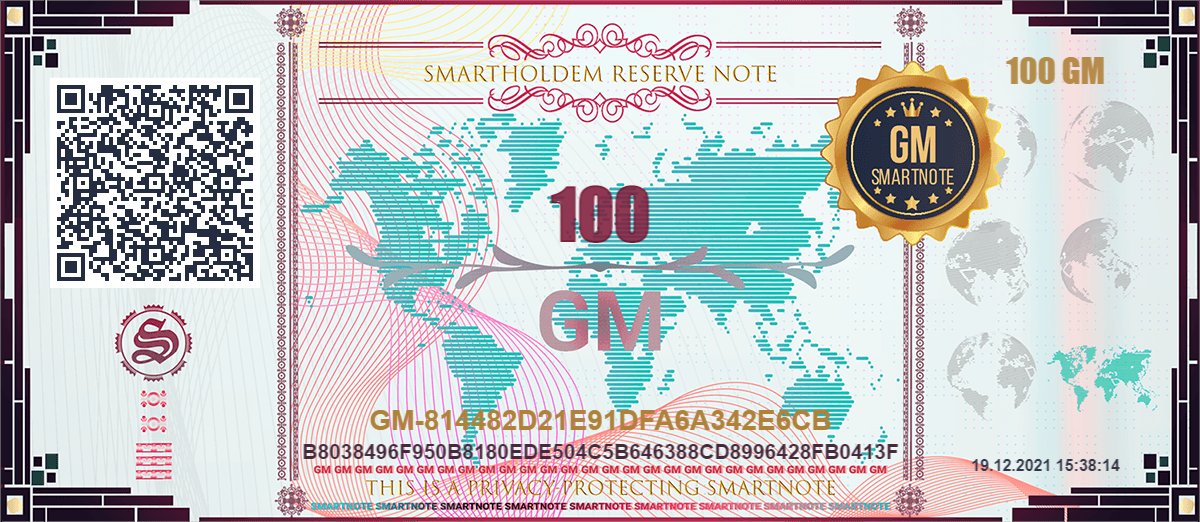 🎉New GM SmartNote Design! 
😎#Untraceable and Unlinkable #GM #SmartNote with #privacy protection!  
✅Now Available in the #SmartHoldem Online Wallet smartholdem.io
🧧Create your own #GMSmartNote to #hold or #gift #crypto for your beloved and friends!

#cryptography