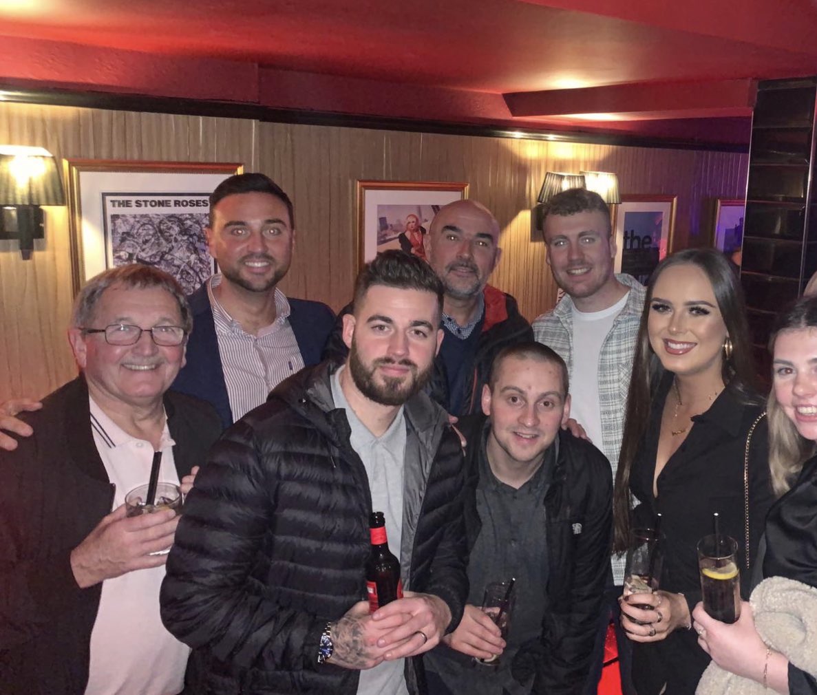 JayCatton's tweet photo. Christmas night out in Chester with @the_nomads academy and first team staff always better after three points for the club. Only handful out towards the end but club legends Mal and @Ne1gkc always go the distance! #vodkaorange https://t.co/MWC0NqOX6u