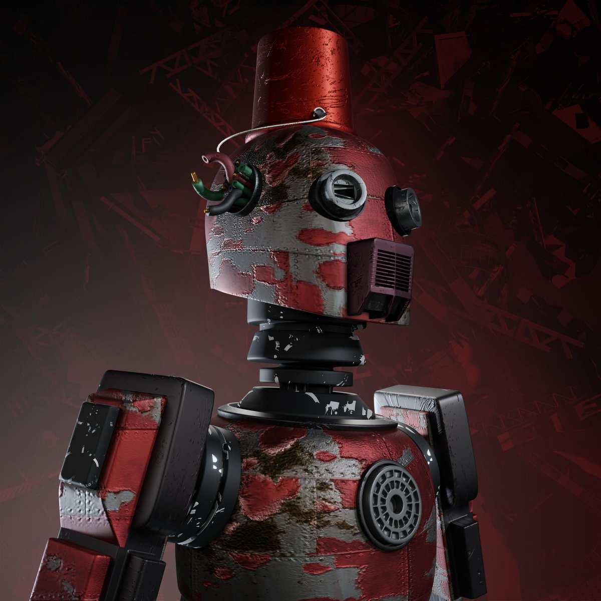 SpaceRobotsNFT's tweet image. *#/ 🍎 GM protocol //: Red GuardBot

✅ Phase 2 Mint: 
elrondplace.io/launchpad/spac…

//: Review:
🏆Distribution protocol complete for the Phase 2 Registration event

//: Today:
🤖 Daily sneak-peak: Red GuardBot
🤖 #RoboPackPH2 Hodler Giveaway 

1/3