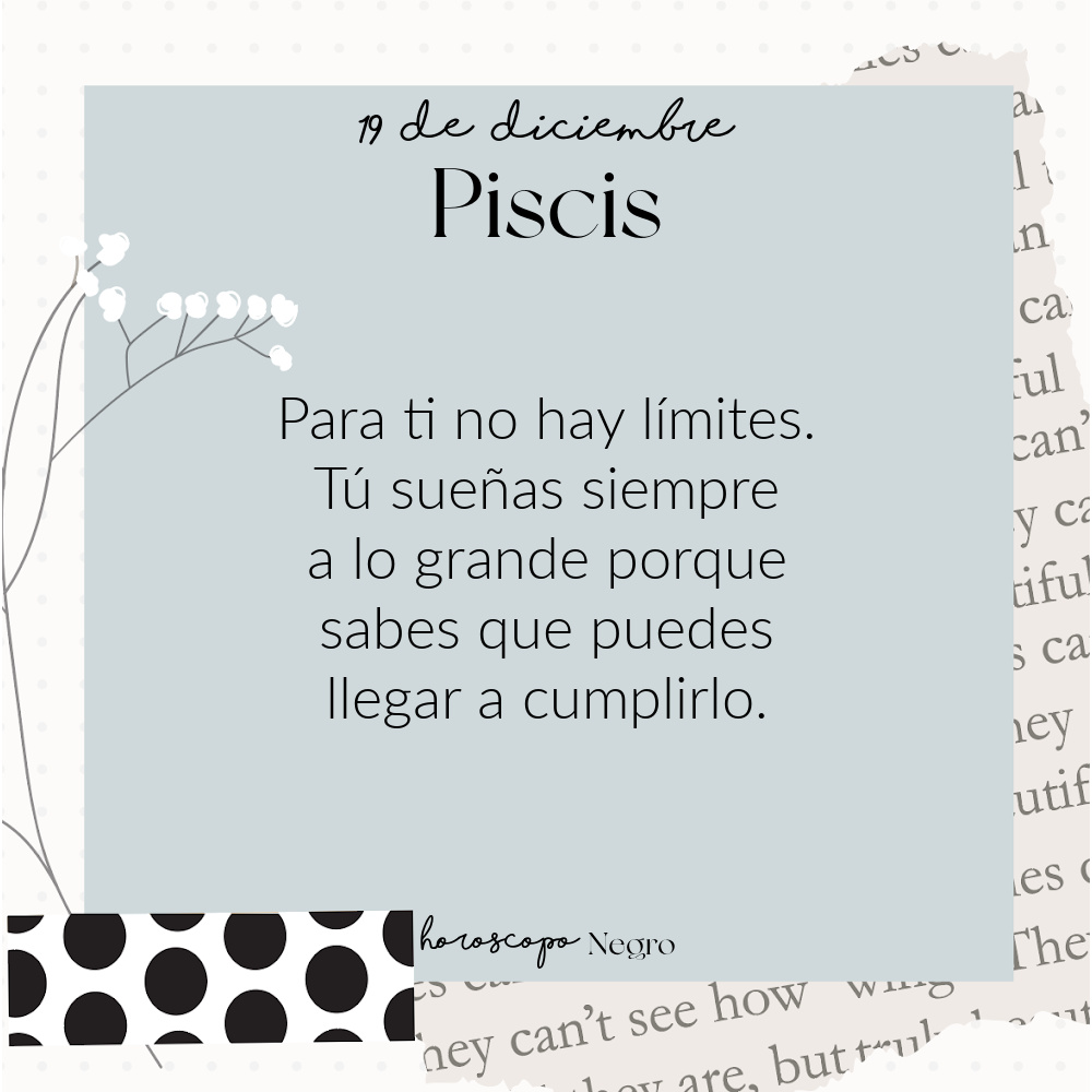 ✨♓✨ #piscis #horoscoponegro