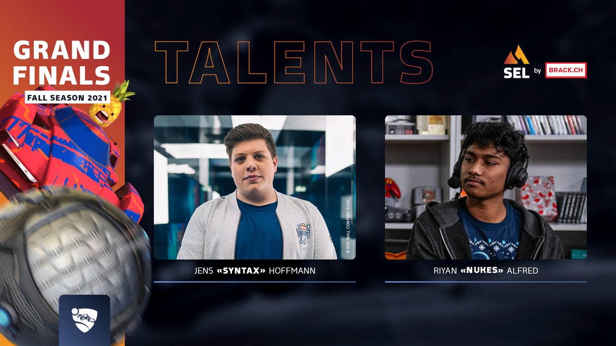 esportsleaguech's tweet photo. New day, new #SELFallSeason🍂 Final! Today we will start the day with #RocketLeague.⚽️🚗 
There, the undefeated @SparxEsports will take on @IrieLegacy !👀

This awesome match gets casted by our two Rocket League experts @SyntaxCH and @NUKES_RL.

Tune in!⬇️
https://t.co/xAXcTVpiMH https://t.co/hPNi15fDTi