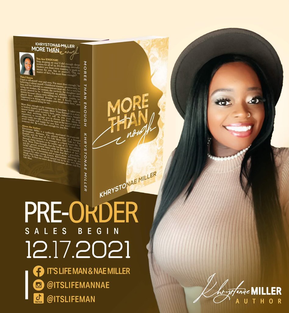 MessageNmyPraiz's tweet photo. Support @Naebriun in her first best seller #MoreThanEnough #ItsLifeManPresents #GirlTalk #NaeAndJay https://t.co/AZL4mjistZ