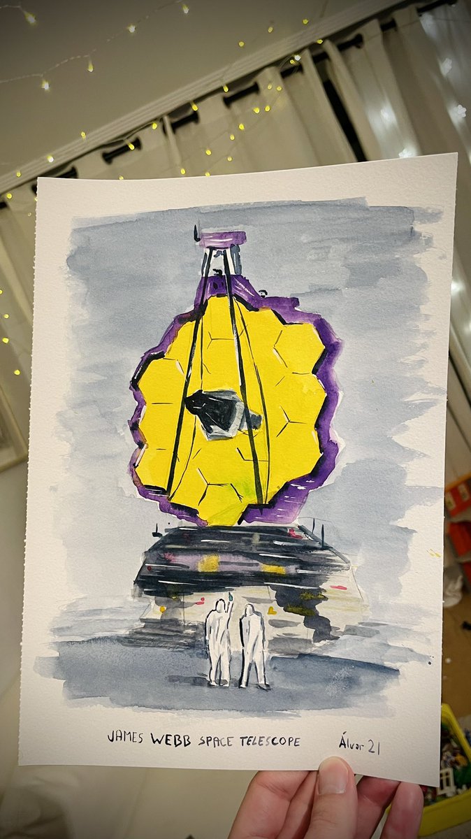 T-5 days
#UnfoldTheUniverse #JWSTArt <a href="/NASAWebb/">NASA Webb Telescope</a>