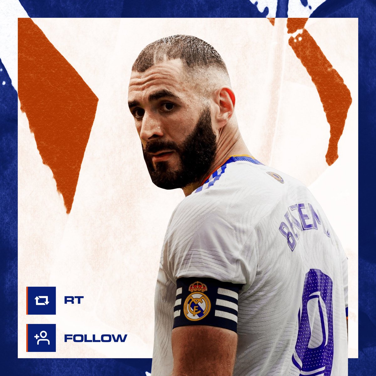 VibesFoot's tweet photo. On vous offre le maillot de Karim Benzema, qui fête aujourd'hui ses 34 ans ! 🔥

► 𝗥𝗧
► 𝗙𝗢𝗟𝗟𝗢𝗪 @VinesFoot
► 𝗙𝗢𝗟𝗟𝗢𝗪 @ParionsSport

🍀 Tirage au sort le 30 décembre https://t.co/enNVwtA7d3