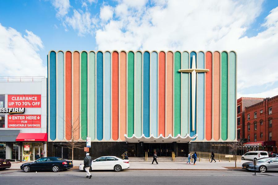 Greater Refuge Temple, Harlem, USA, designed by Costas Machlouzarides in 1966 #architecture #architect via ift.tt/3FdfaKC